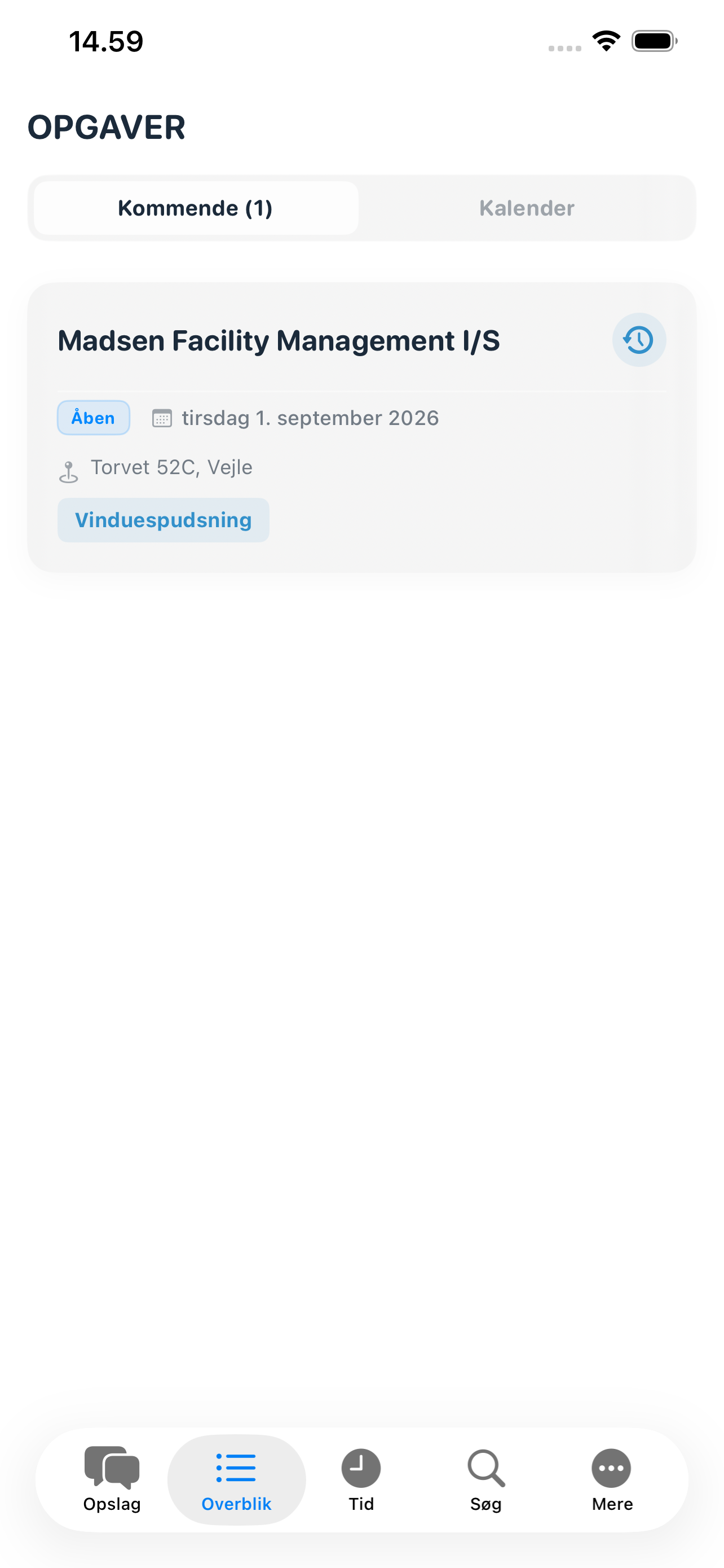 Servicedrift app 2
